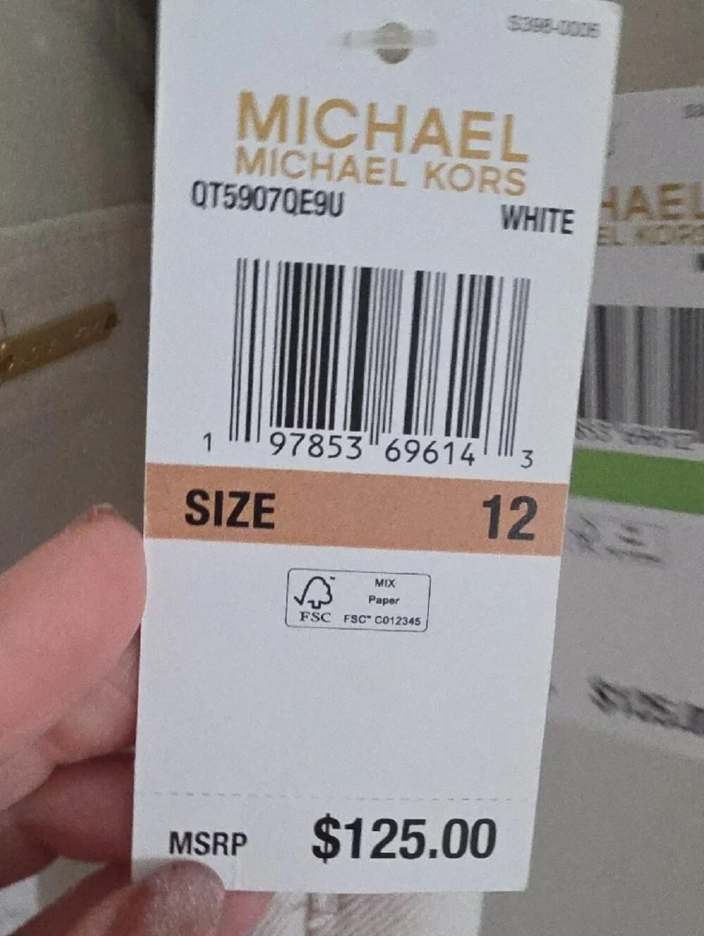 Michael Kors classic white